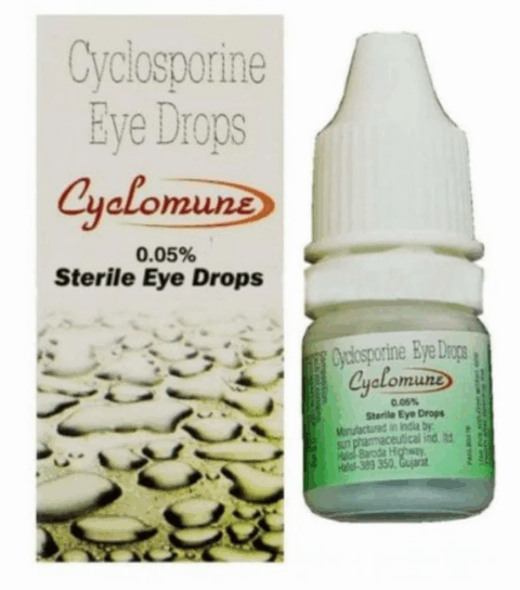 0.05% Cyclomune drops