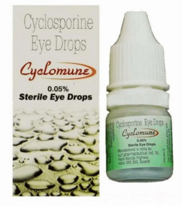 0.05% Cyclomune drops