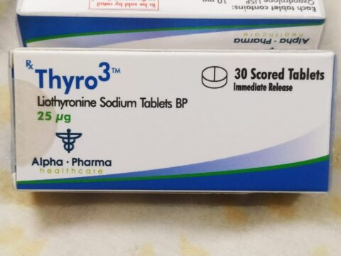 Thyro3 Cytomel T3 25 Mcg Liothyronine Sodium