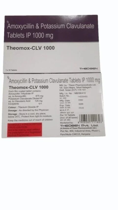 1000MG THEOMOX CLV