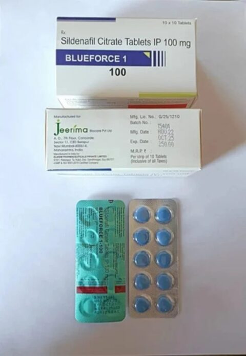 100MG BLUEFORCE TAB