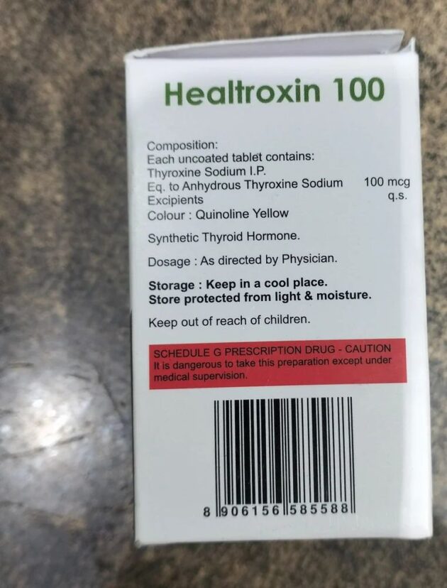 100MG HEALTROXIN TAB - Image 2