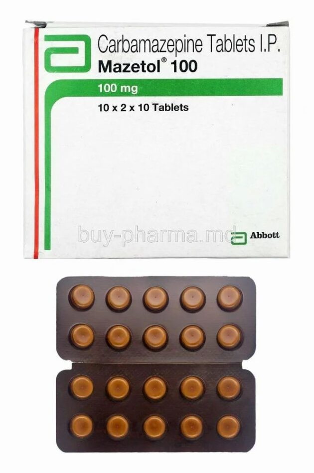 100mg MAZETOL TAB
