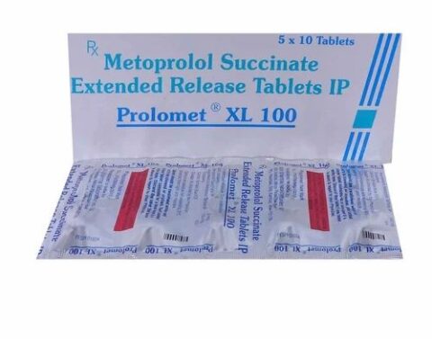 100mg Metoprolol Succinate Extended Release Tablets USP