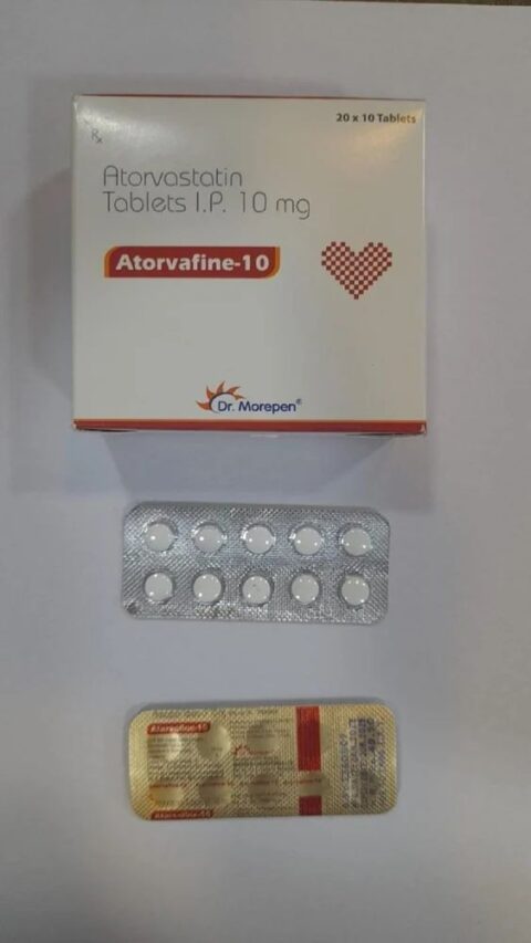 10mg ATORVAFINE tablet