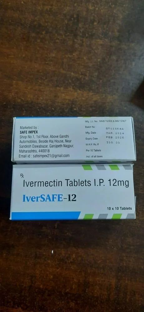 12MG IVERMECTOL TAB