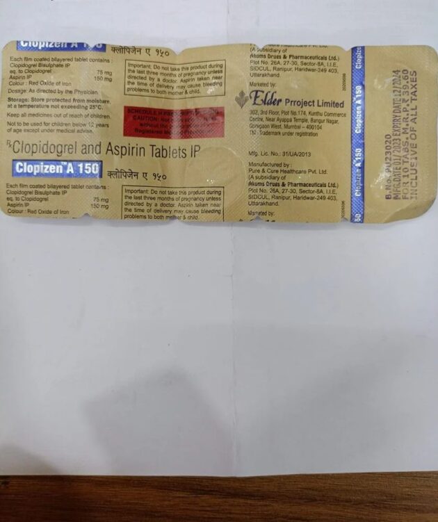 150MG CLOPIZEN A - Image 2