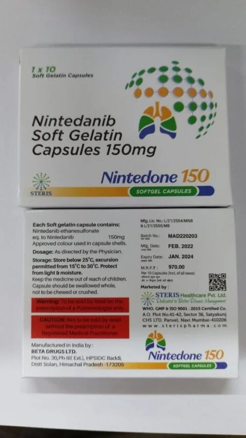 150MG NINTEDONE TAB