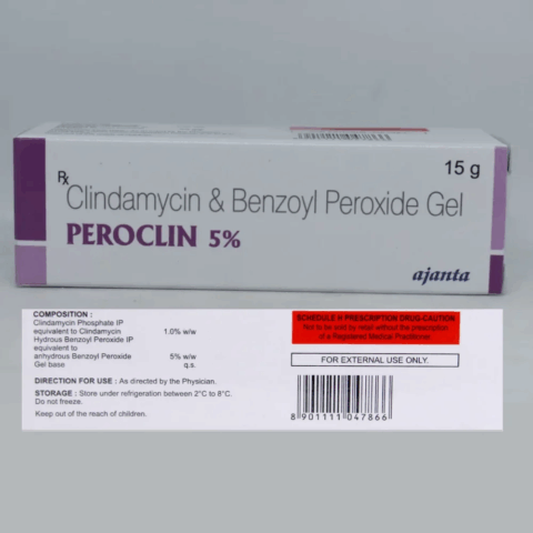 15MG PEROCLIN 5% GEL