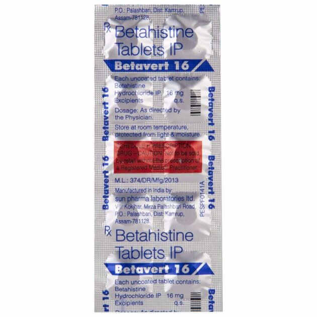 16MG BETAVERT TABLET - Image 4