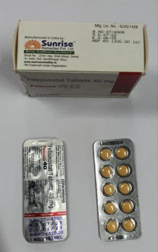 Febuxostat 40 Mg Tablets