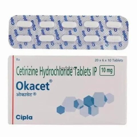 Okacet 10 Mg Tablets