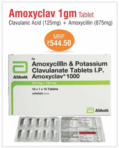 AMOXYCLAV 1000 MG
