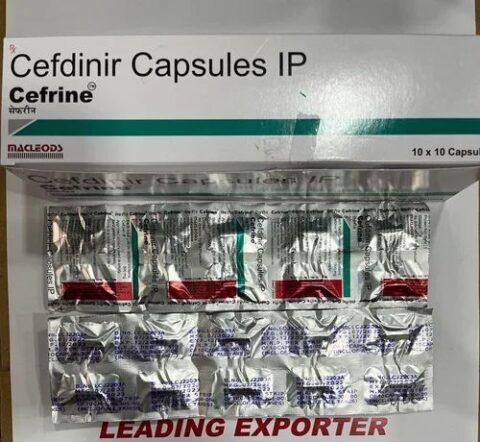 Cefrine Cefdinir Capsules