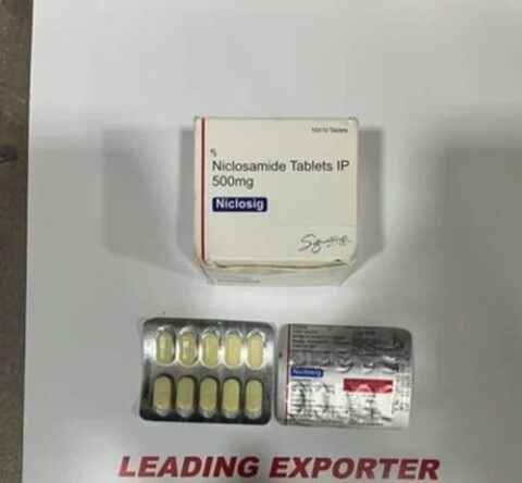 500Mg Niclosamide Tablets Bp Niclosig