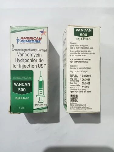 Vancomycin 500mg Hydrochloride Injection