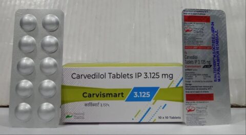3.125mg CARVISMART tablet