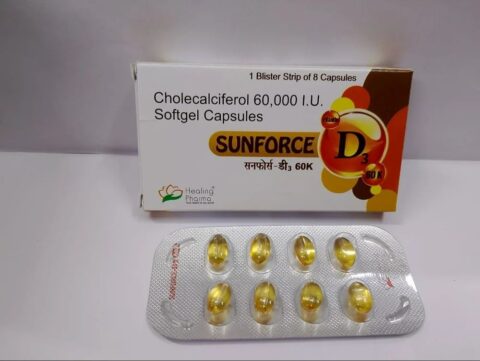 SUNFORCE D3 60K CAP