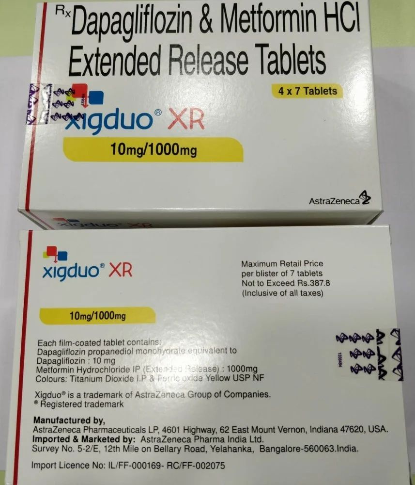 Xigduo Xr 10mg1000mg Tablet