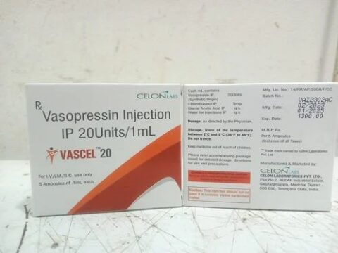 Vesopressin Injections 20 units/1ml