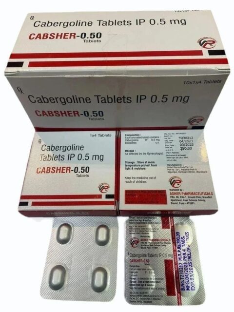0.5MG CABSHER TABLET