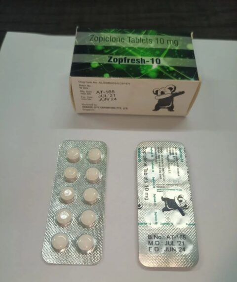 Zopfresh Zopiclone 10Mg Tablets