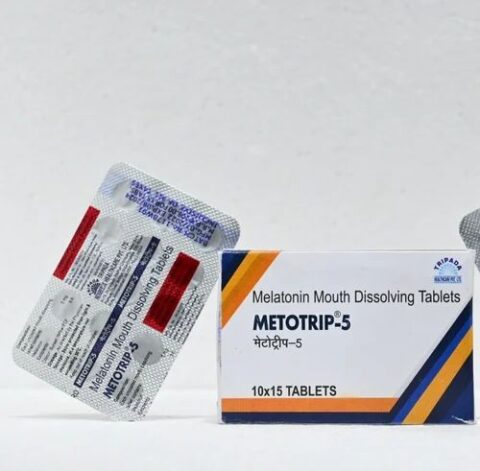 Metotrip Melatonin 5mg Tablets