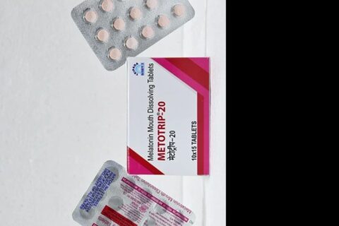 Metotrip Melatonin 20mg Tablets