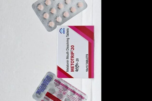 Metotrip Melatonin 20mg Tablets