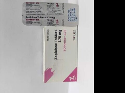 Zopiclone 3.75mg Tablets