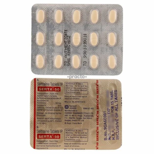 SERTA 50Mg Tablet - Image 3