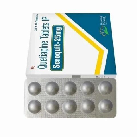 SEROQUIT 25Mg Tablets