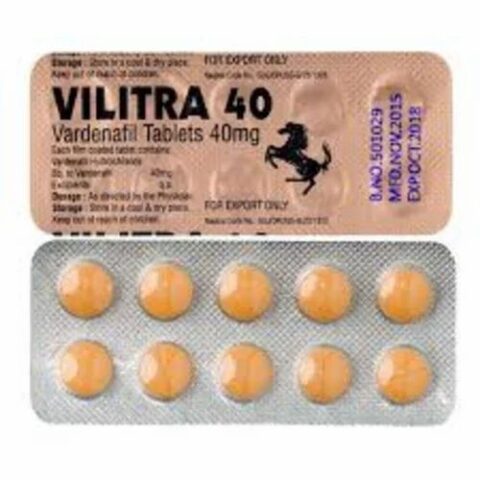 Vilitra 20mg, 40mg and 60mg Tablets