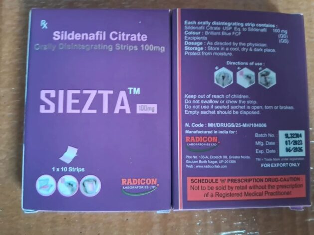 SIEZTA 100MG ODS