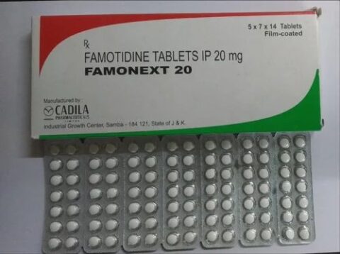 Famotidine Tablets 20mg