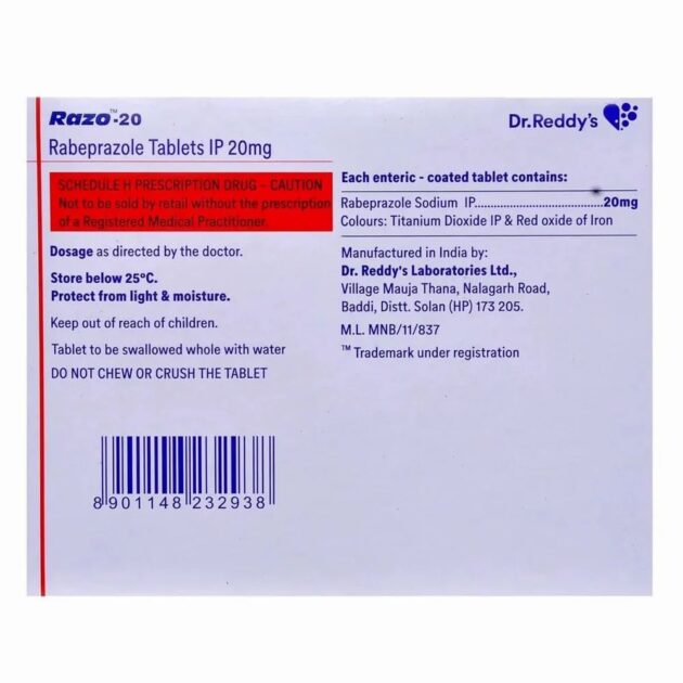 Razo 20 Mg Tablet - Image 8