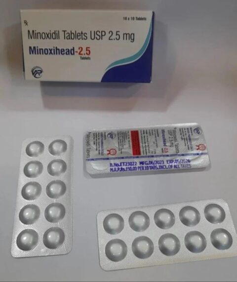 2.5MG MINOXIHEAD TAB
