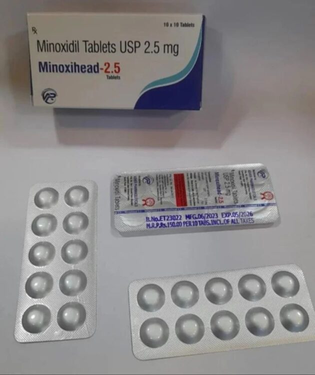 2.5MG MINOXIHEAD TAB