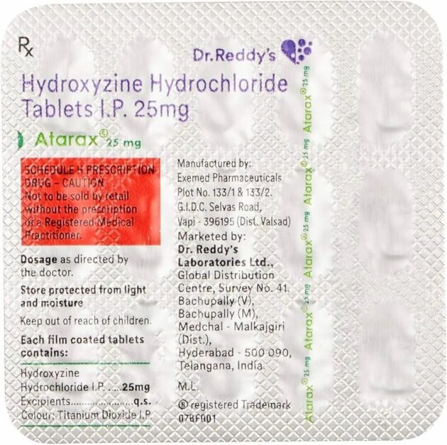25mg ATARAX tablet - Image 2