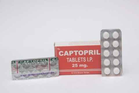 25mg CAPTOPRIL tab