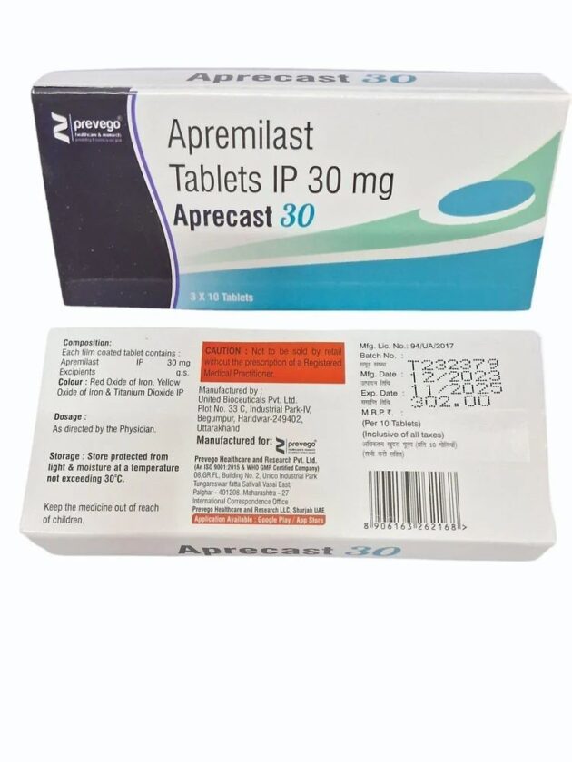 30mg APRECAST tablet - Image 2