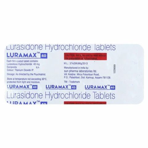40MG LURAMAX TAB