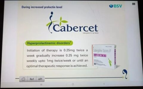 Cabercet 0.25mg Tablet
