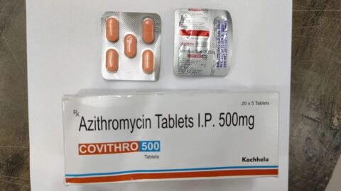 500mg CAVITHRO tab