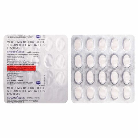 500MG GLYCOMET TAB