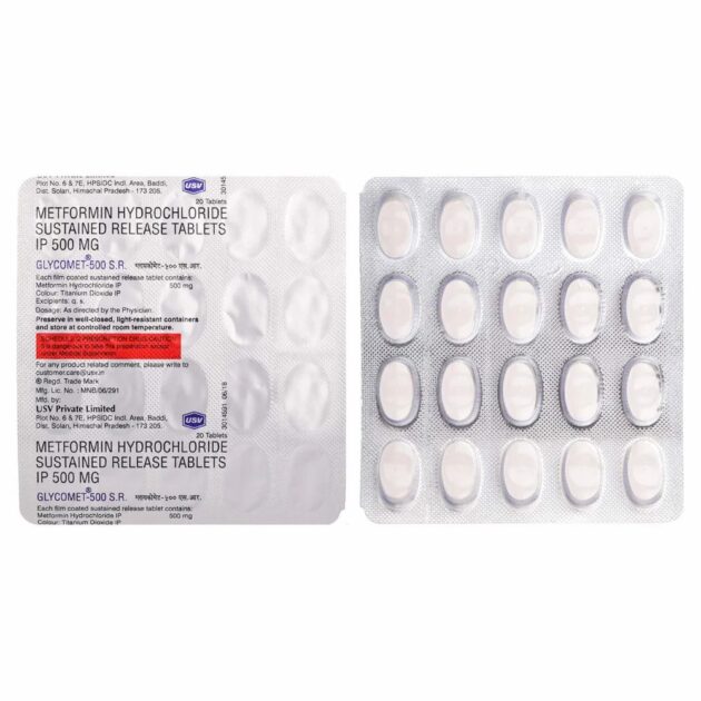 500MG GLYCOMET TAB