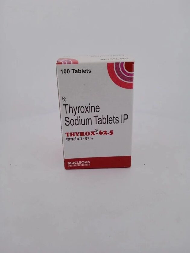 62.5MG THYROX Bottle - Image 2