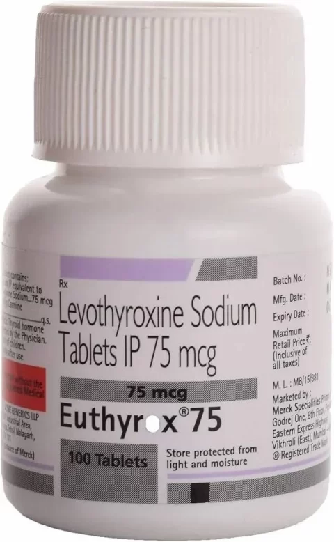 75MG EUTHYROX TAB