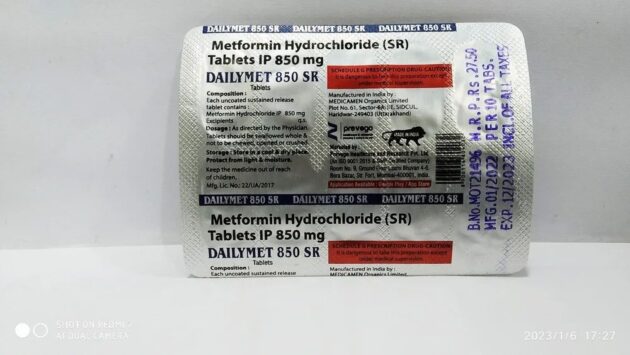 850MG DAILYMET SR