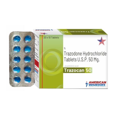 Trazocan 50 Trazodone Hydrochloride 50mg Tablets